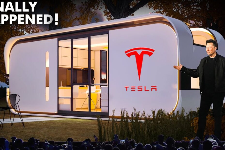 Elon Musk Tesla's new $10,000 home for sustainable living