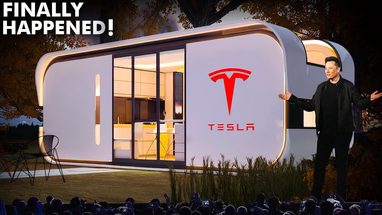 Elon Musk Tesla's new 10000 home for sustainable living