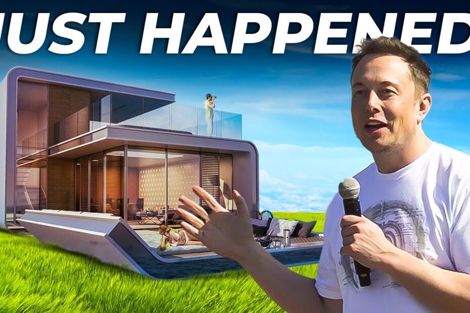 TESLA NEW $5,000 HOUSE FOR SUSTAINABLE LIVING IS COMFIRMED❤️😘