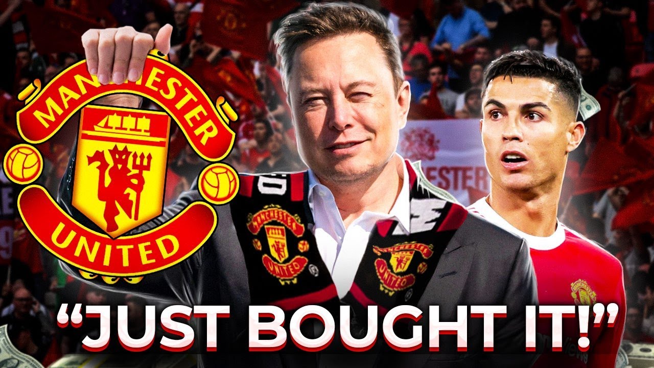 Elon Musk’s Crazy Announcement About Buying Manchester United!