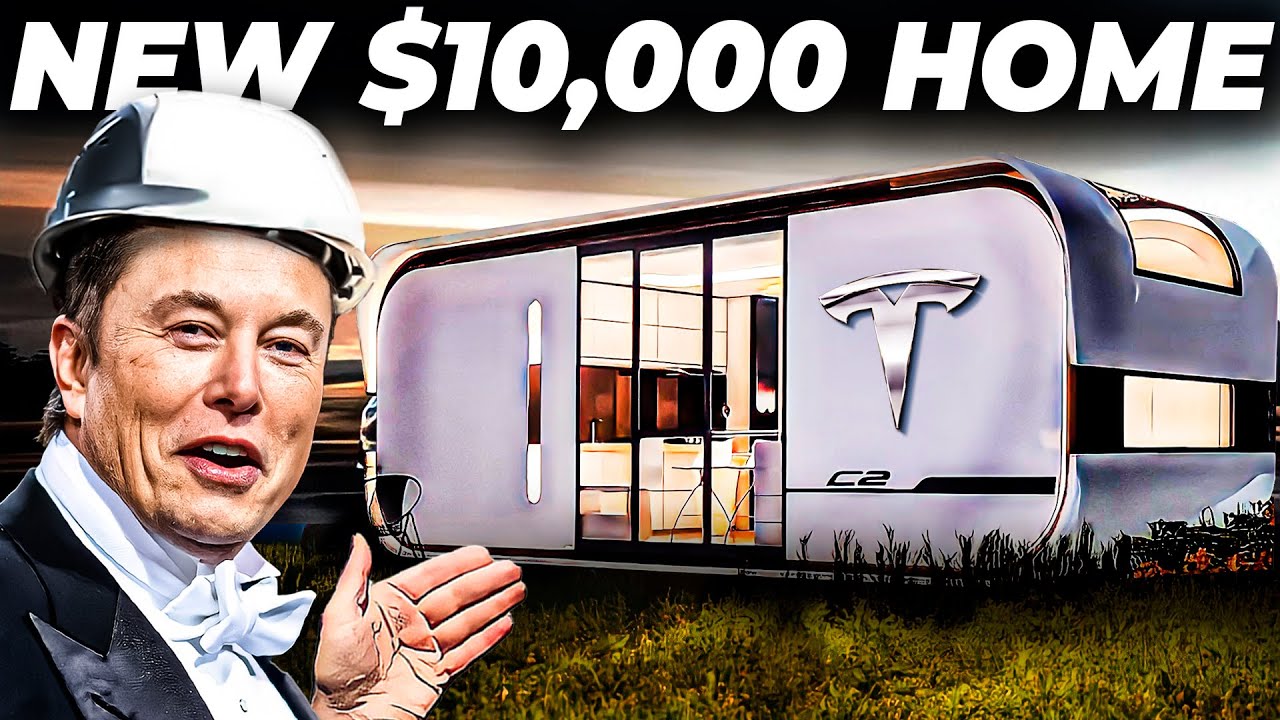 Tesla's NEW $10,000 Home for Sustainable Living