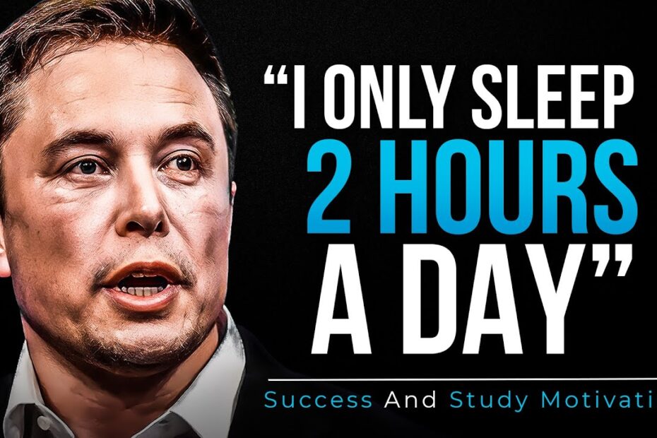 The Disturbing Truth Behind Elon Musk's Productivity