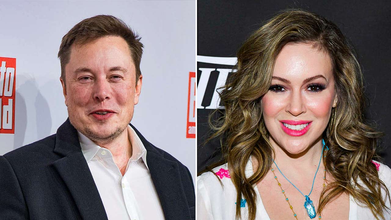 Elon Musk joins Twitter to mock Alyssa Milano's latest political stunt