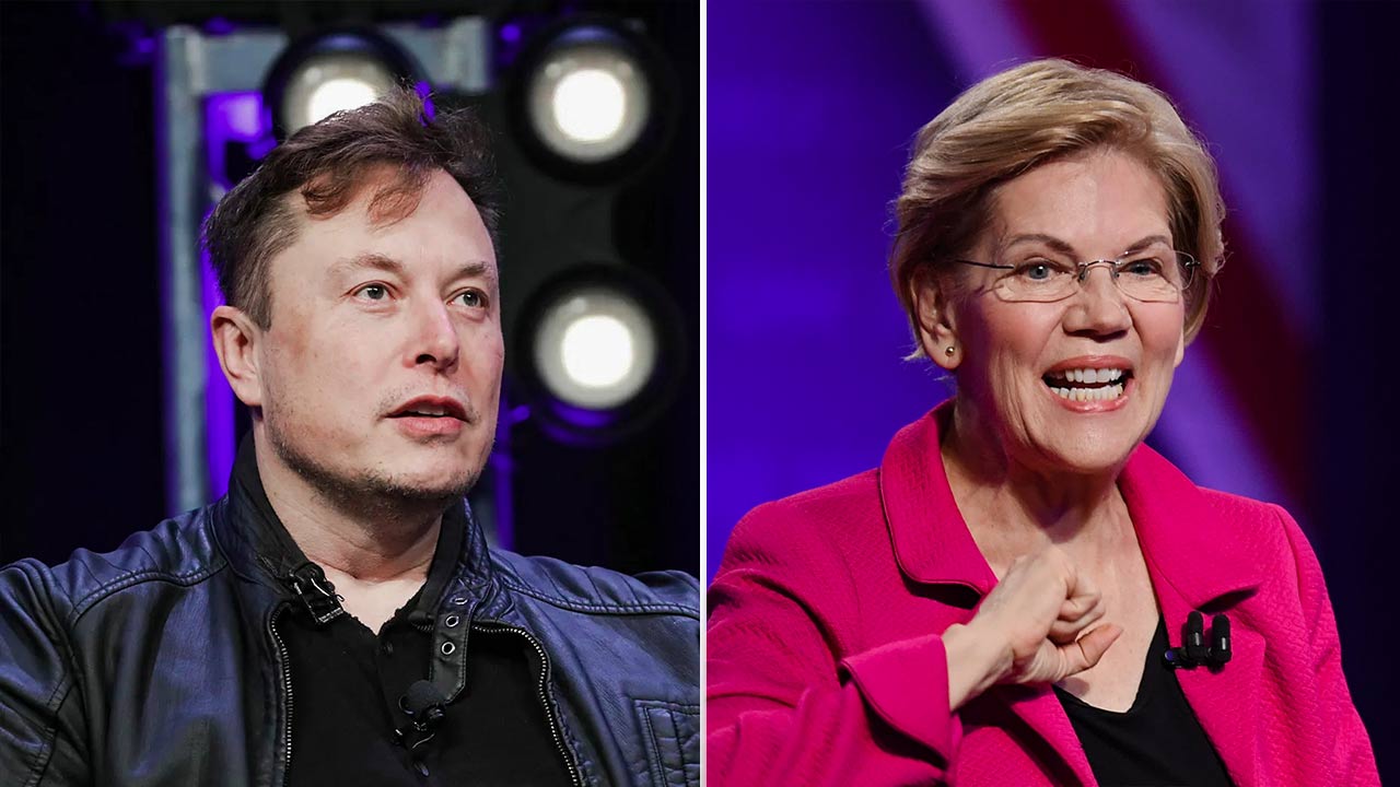 Elizabeth Warren gets fact-checked by Elon Musk’s Twitter