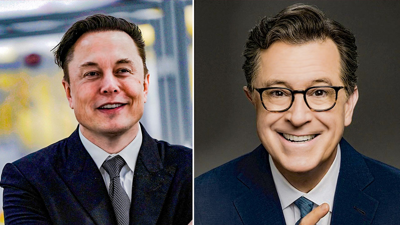 Stephen Colbert Taunts Elon Musk Over 'Circle Of Jerk' Attempt To Save Himself