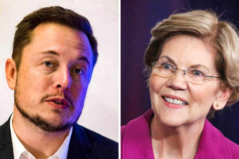 Elon Musk says the US has been 'harmed' by having Elizabeth Warren as a senator after she wrote a scathing letter to Tesla's board