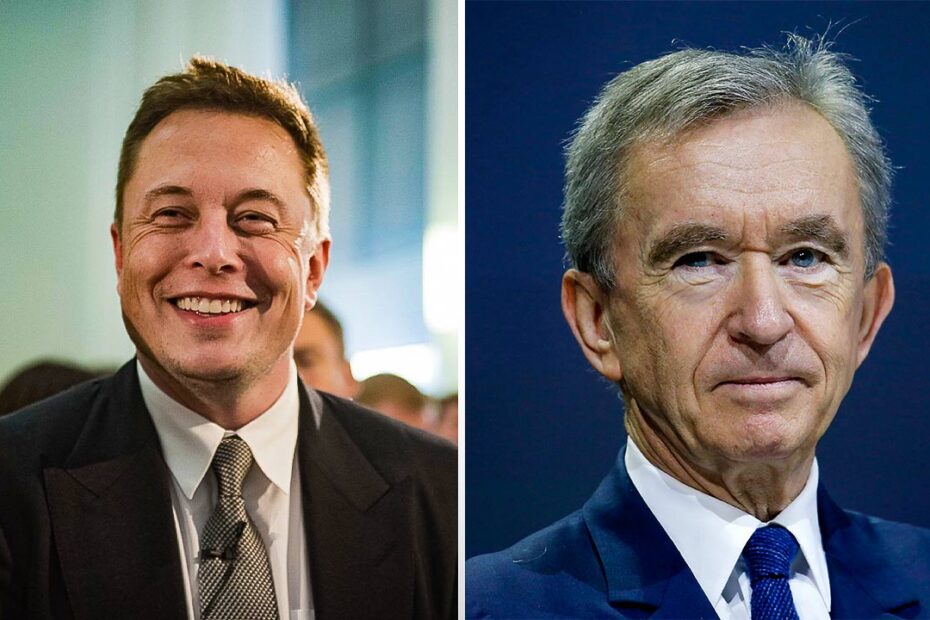 Elon Musk gives up top spot on Forbes list of world's richest people to Louis Vuitton chief
