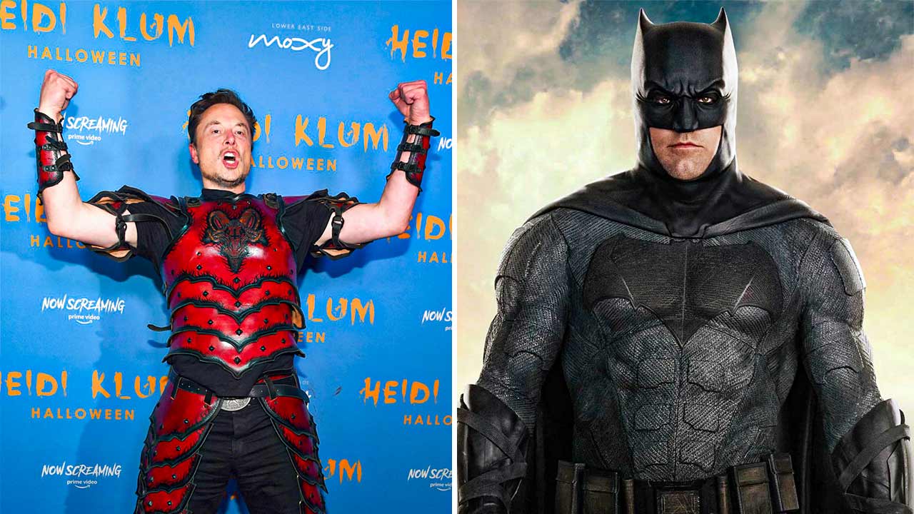 Elon Musk compared himself to Batman and tweeted a photo of the Caped Crusader on a church roof with the caption "Some Nights".