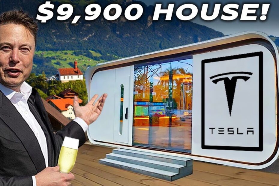 Elon Musk JUST LAUNCHED Sales Of $9,900 Tesla House TODAY!