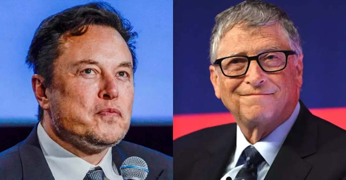 Elon Musk completely exposes Bill Gates on Twitter