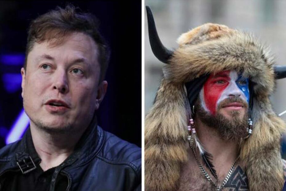 Elon Musk Calls For Release of ‘QAnon shaman’ After Jan 6 Video Surfaces