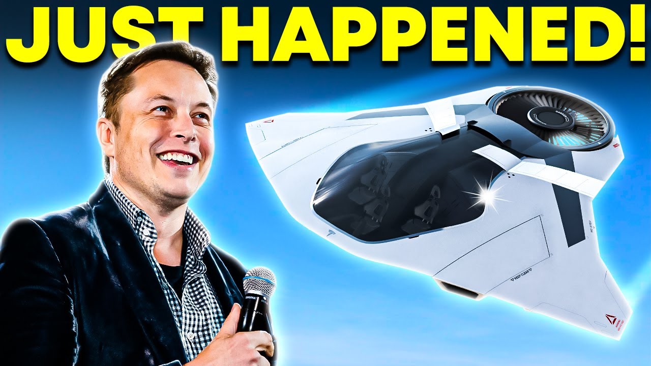 Elon Musk Reveals Electric VTOL Plane Exciting Update!