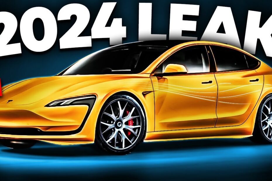 NEW Tesla Model 3 for 2024 LEAKED!