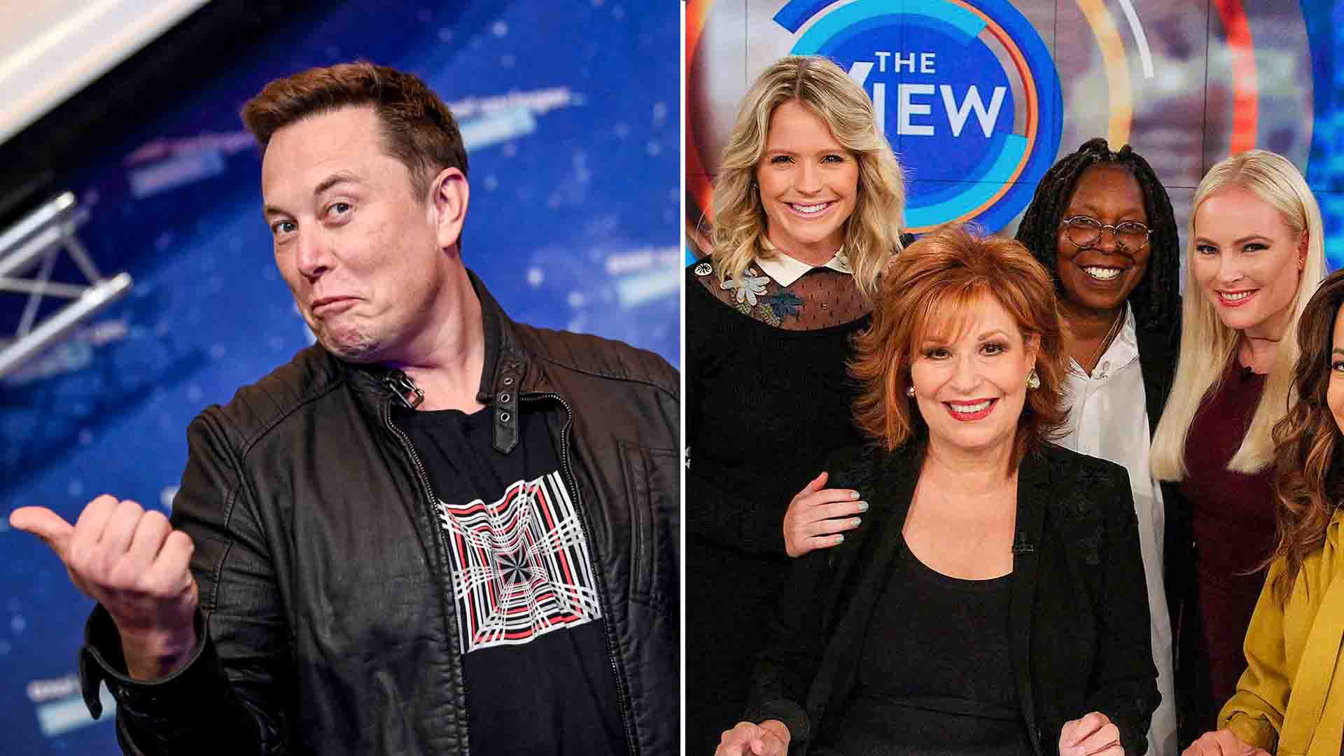 Elon Musk's Galactic Take: 'The View' Under Fire, Predicted to Self-Destruct