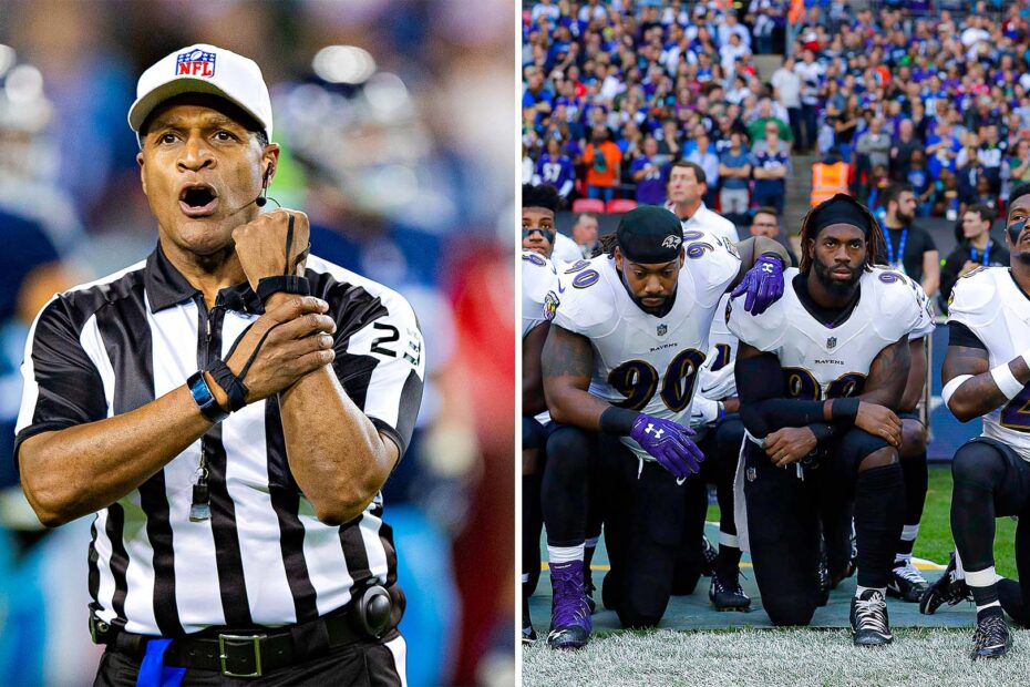 NFL Referees Eject 4 NFL Players For Kneeling During National Anthem