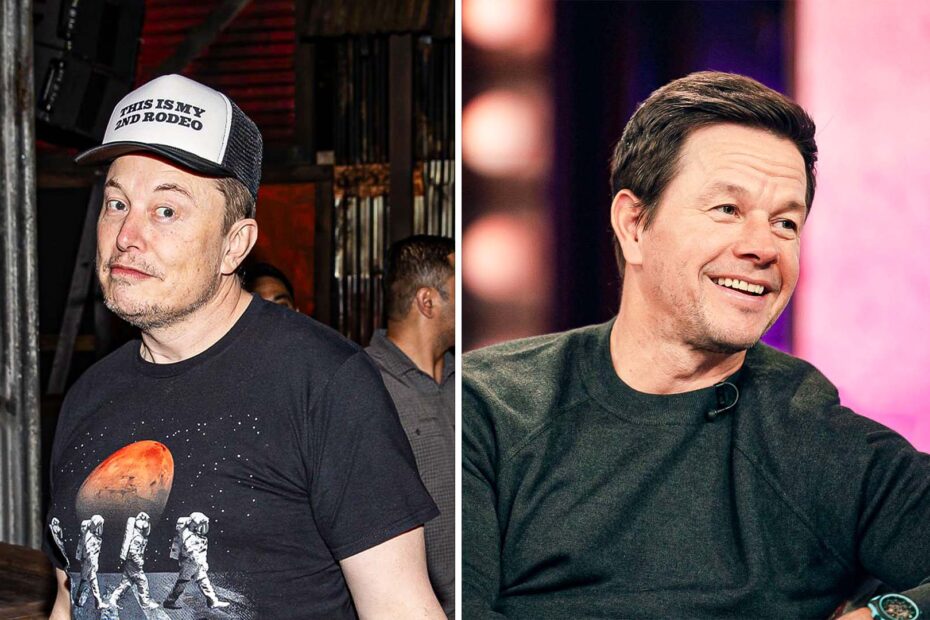 Elon Musk and Mark Wahlberg Join Hands to Create a Non-Woke Film Production Studio "Hollywood Is Saved"