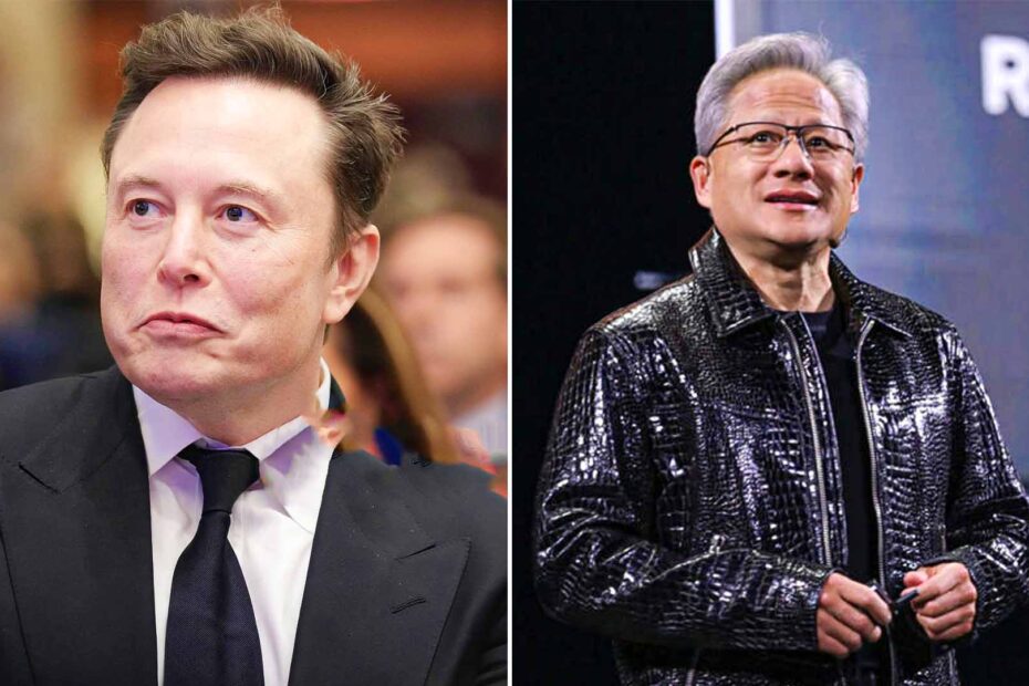 Nvidia CEO Jensen Huang lauded Elon Musk, claiming he’s focused on the right AI developments