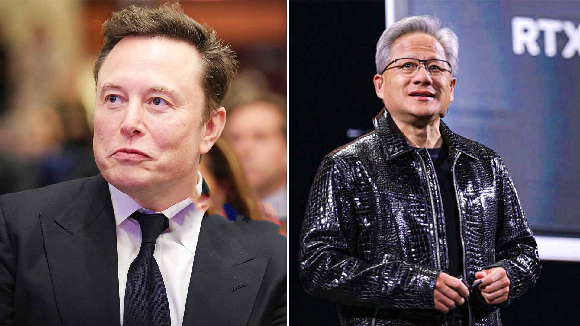 Nvidia CEO Jensen Huang lauded Elon Musk, claiming he’s focused on the right AI developments