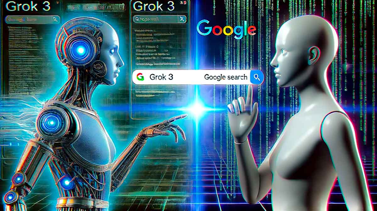 Grok 3 vs google search comparison