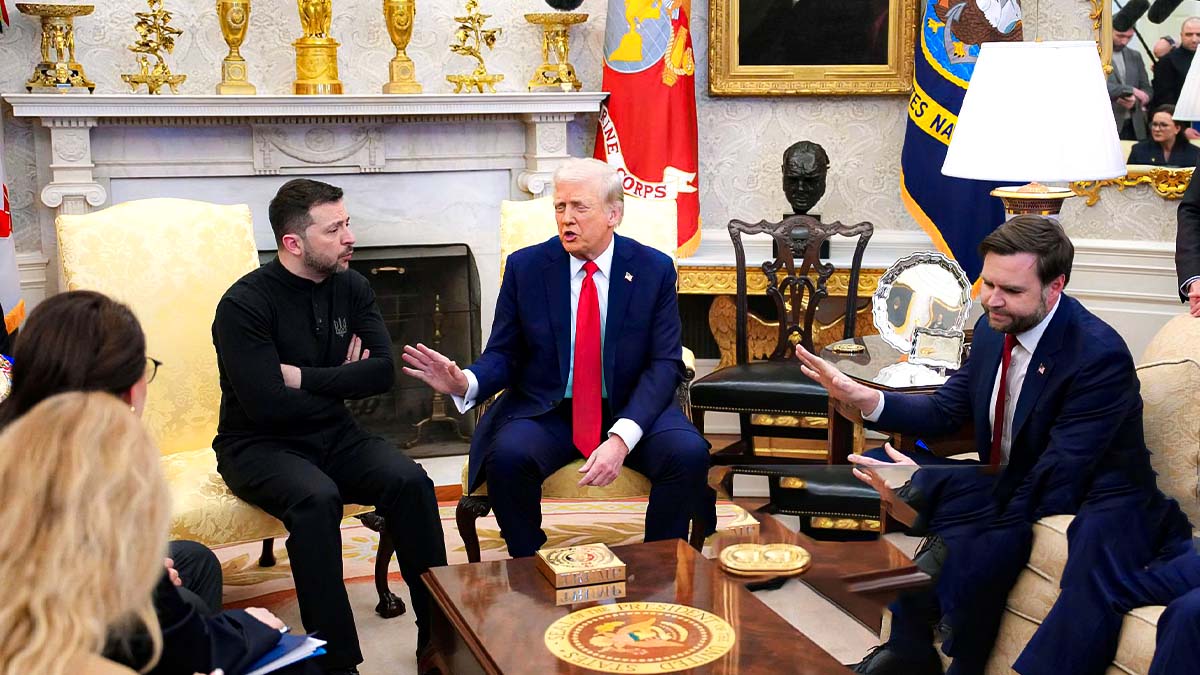 Zelenskyy Challenges Trump on Diplomacy in Tense Oval Office Showdown