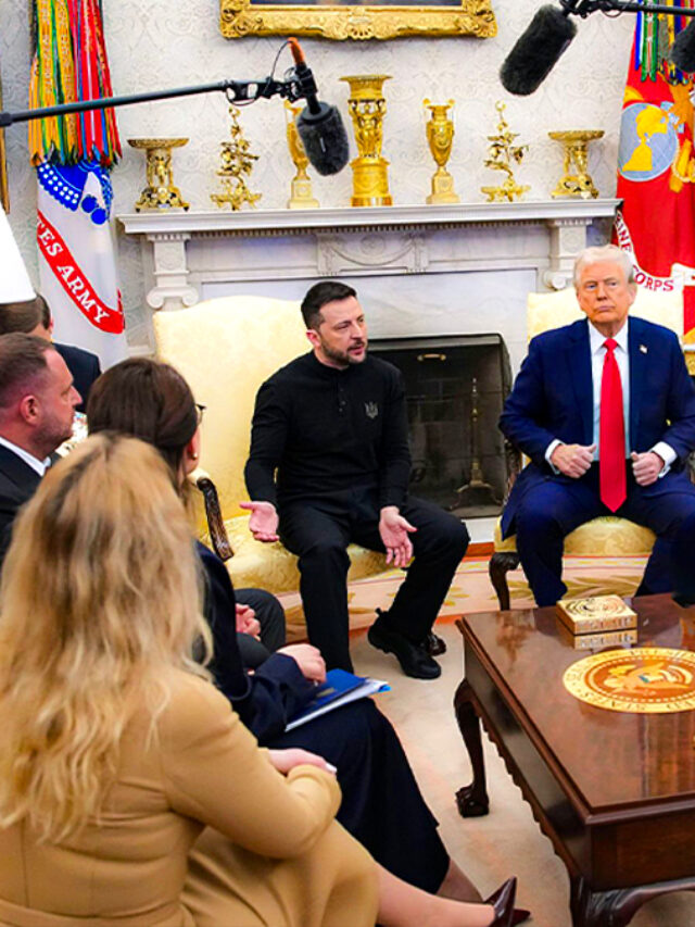 Trump and Zelensky argue in the Oval Office over the Russia-Ukraine peace deal