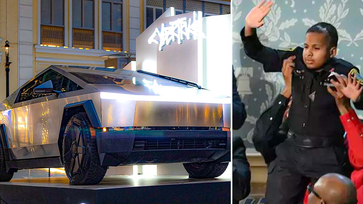 Elon Musk has officially confirmed that he will be sending a Tesla Cybertruck to Devarjaye "DJ" Daniel