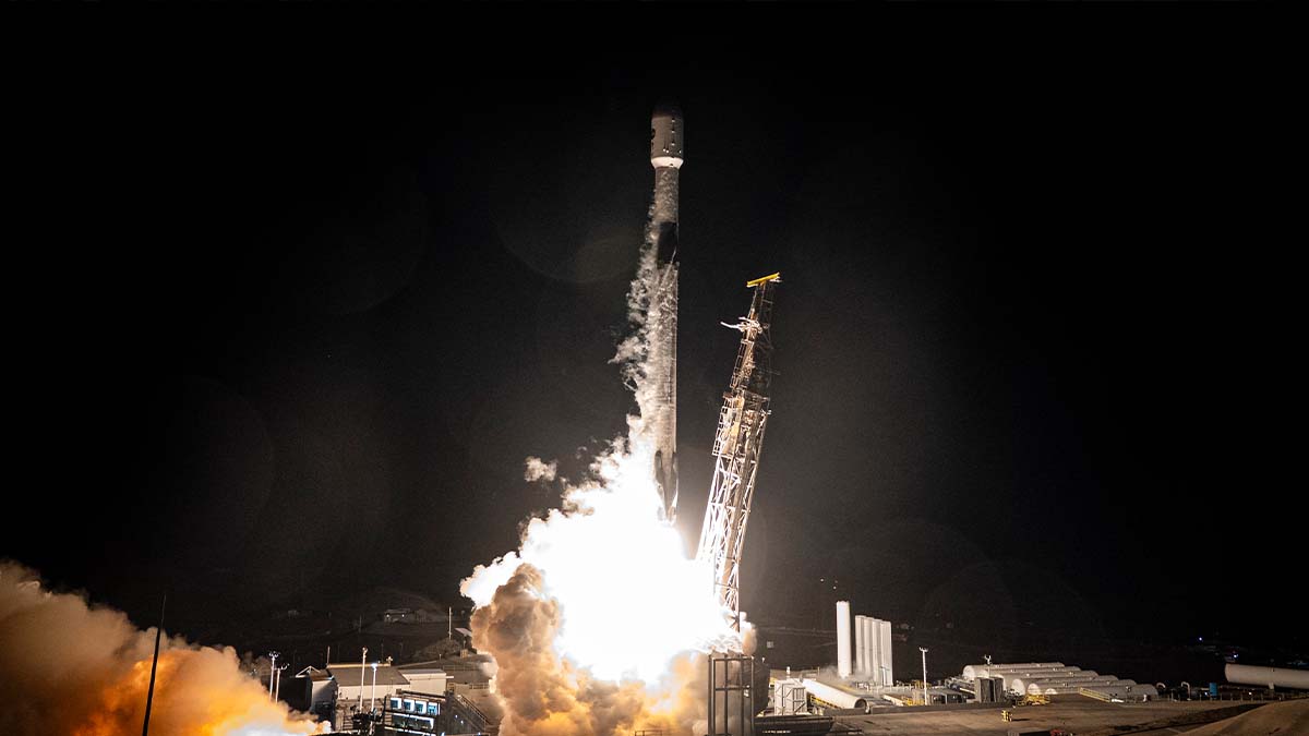 SpaceX launched NASA's SPHEREx and PUNCH missions with a Falcon 9 rocket from Vandenberg Space Force Base, California