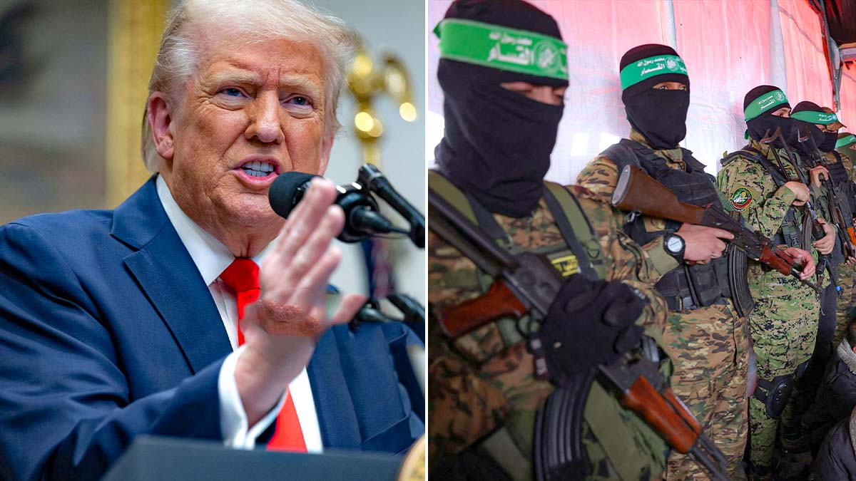 Trump’s Final Warning to Hamas: ''Release the hostages in Gaza now, or face the consequences''