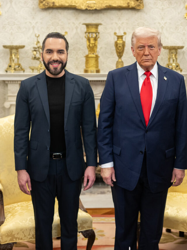 Trump Praises El Salvador’s Bukele in White House Meet