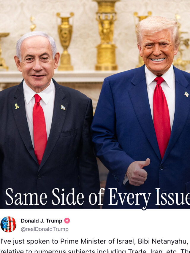 Trump Talks Iran and Trade with Netanyahu