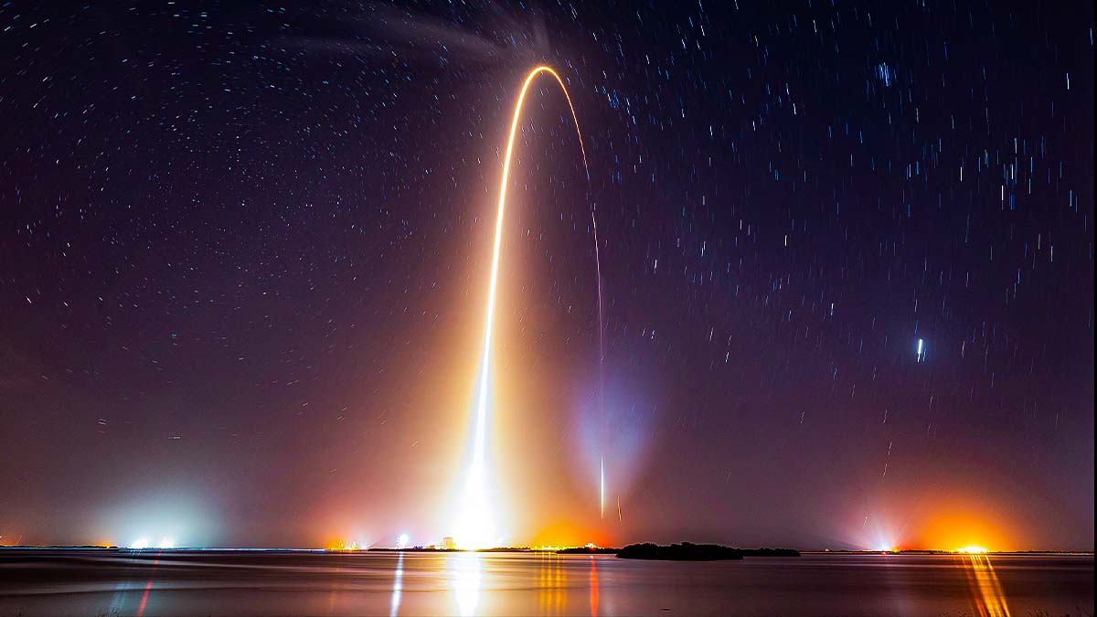SpaceX launched a Falcon 9 rocket from Space Launch Complex 40 at CCSFS in Florida, deploying 28 Starlink satellites into low-Earth orbit, 26 july