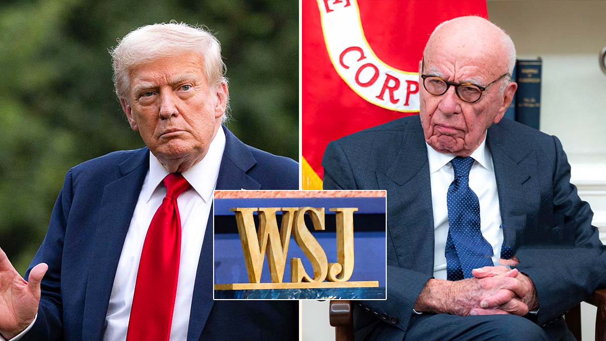 Trump Denies Authenticity of Alleged Epstein Letter, Threatens to Sue Wall Street Journal and Rupert Murdoch