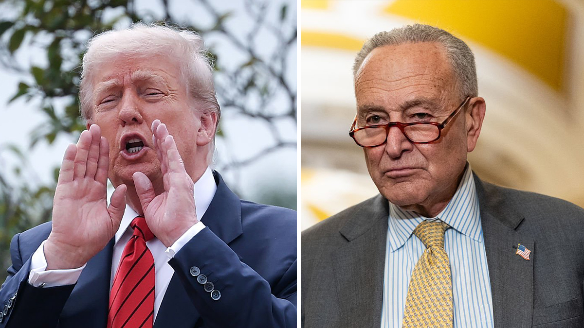 Chuck Schumer strongly opposed Trump’s request to extend federal control over D.C. police beyond the 30-day limit
