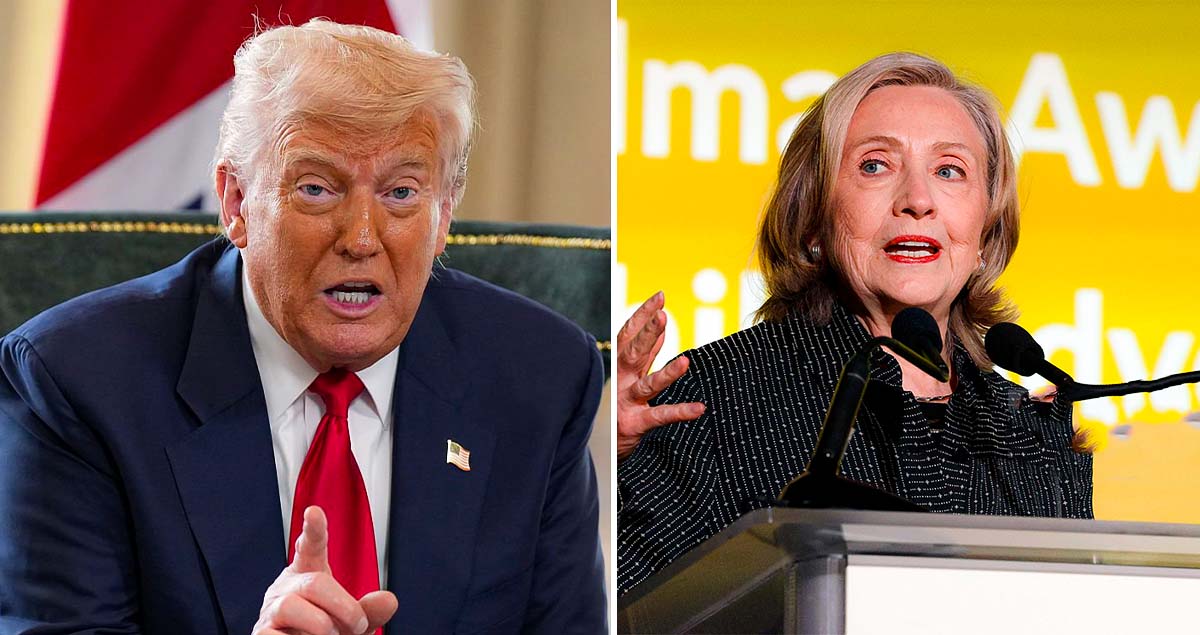 Trump has called for an investigation into Hillary Clinton, alleging that her 2016 campaign approved a plan to link him to Russian interference