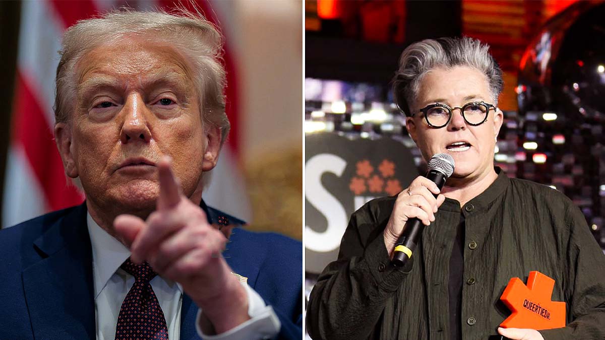 Trump called Rosie O'Donnell a 'threat to humanity