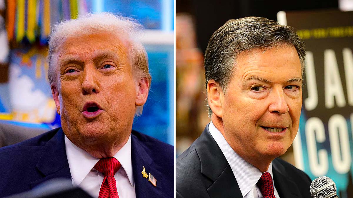Former FBI Director James Comey Indicted on Federal Charges, Trump Hails 'Justice in America'