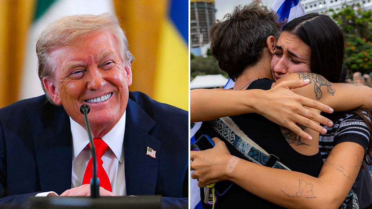 Israeli families are embracing long-lost loved ones because of Trump