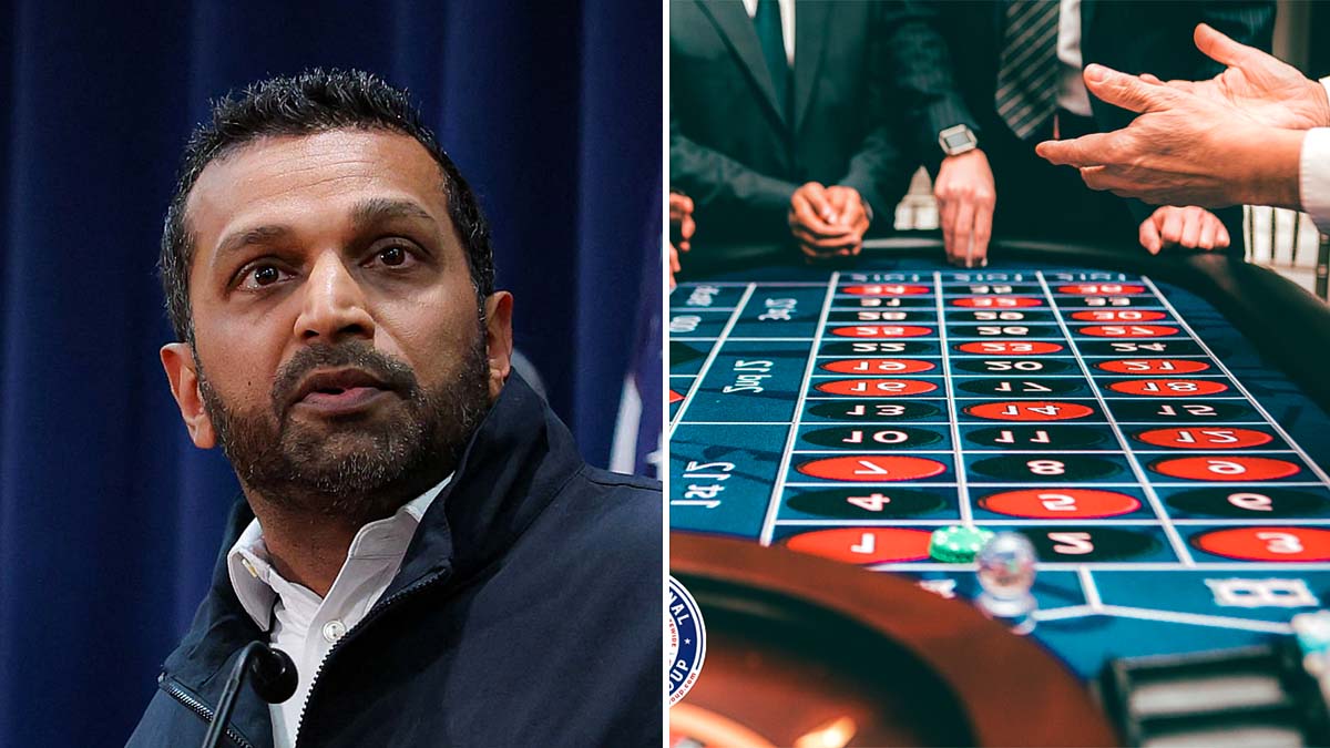 FBI Director Kash Patel Announces Massive Illegal Gambling Takedown, Warns "Just the Start"