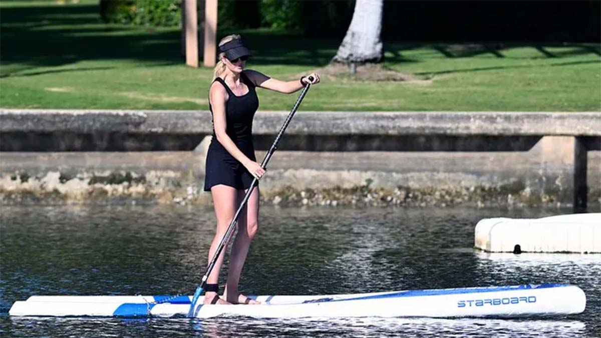 Ivanka Trump’s Paddleboard Workout Sparks National “Healthy Aging Revolution”